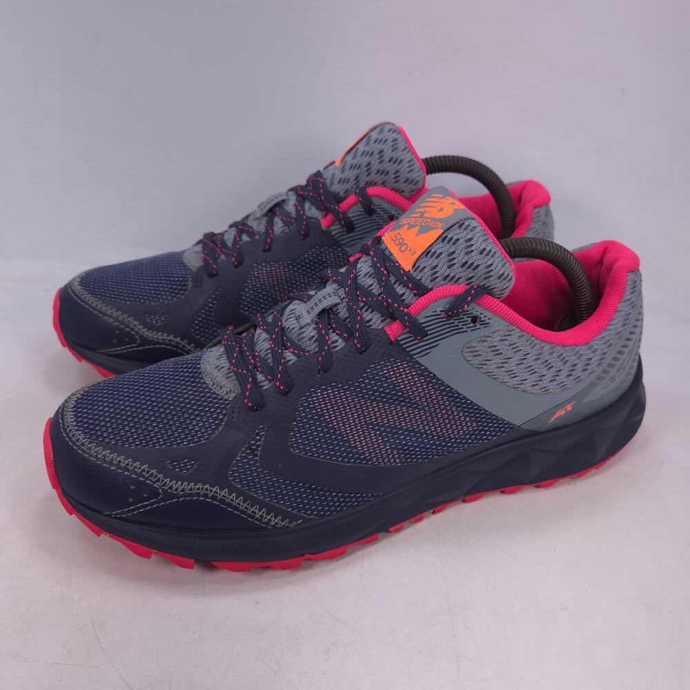 New Balance Gray and Pink Athletic Shoes